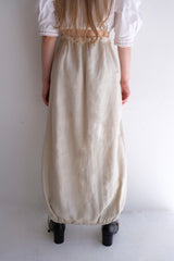 linen long skirt