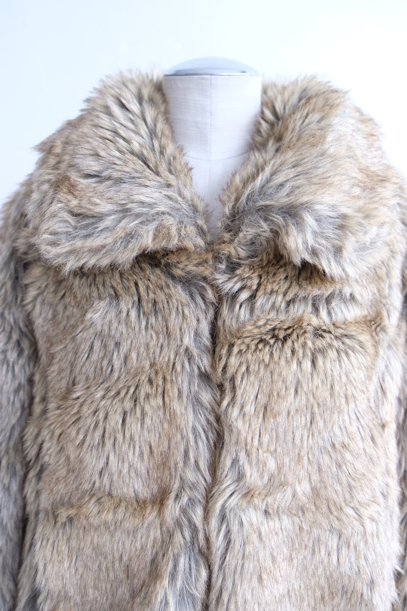 faux fur coat