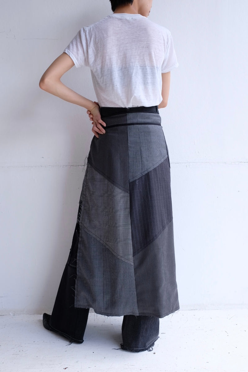 summer suit wrap skirt