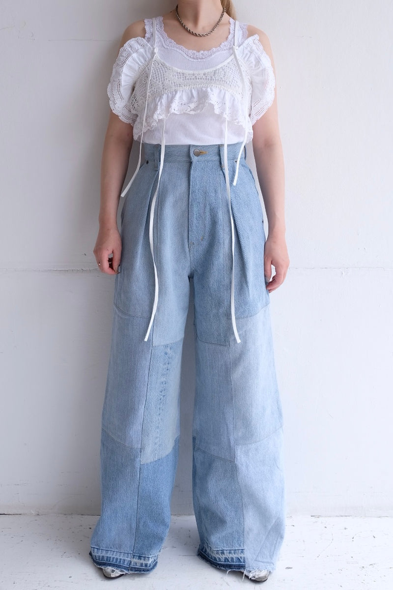 tuck wide pants