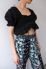 half sleeve short blouse