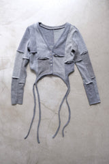 cashmere gater cardigan