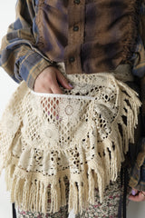lace mini apron