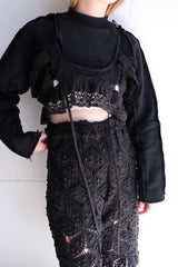 short high neck sweat