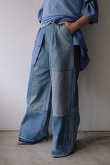 tuck wide pants