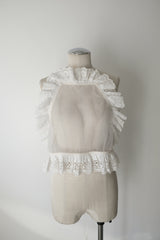 silk organdy lace camisole