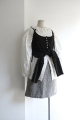 tweed mini skirt