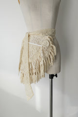 lace mini apron