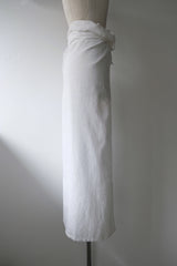 wrap long skirt