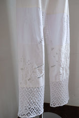 crochet lace pants