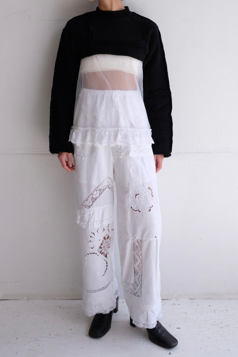 short high neck sweat