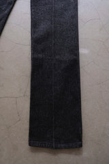 dead stock black denim pants