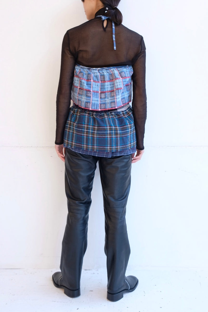 check frill stole