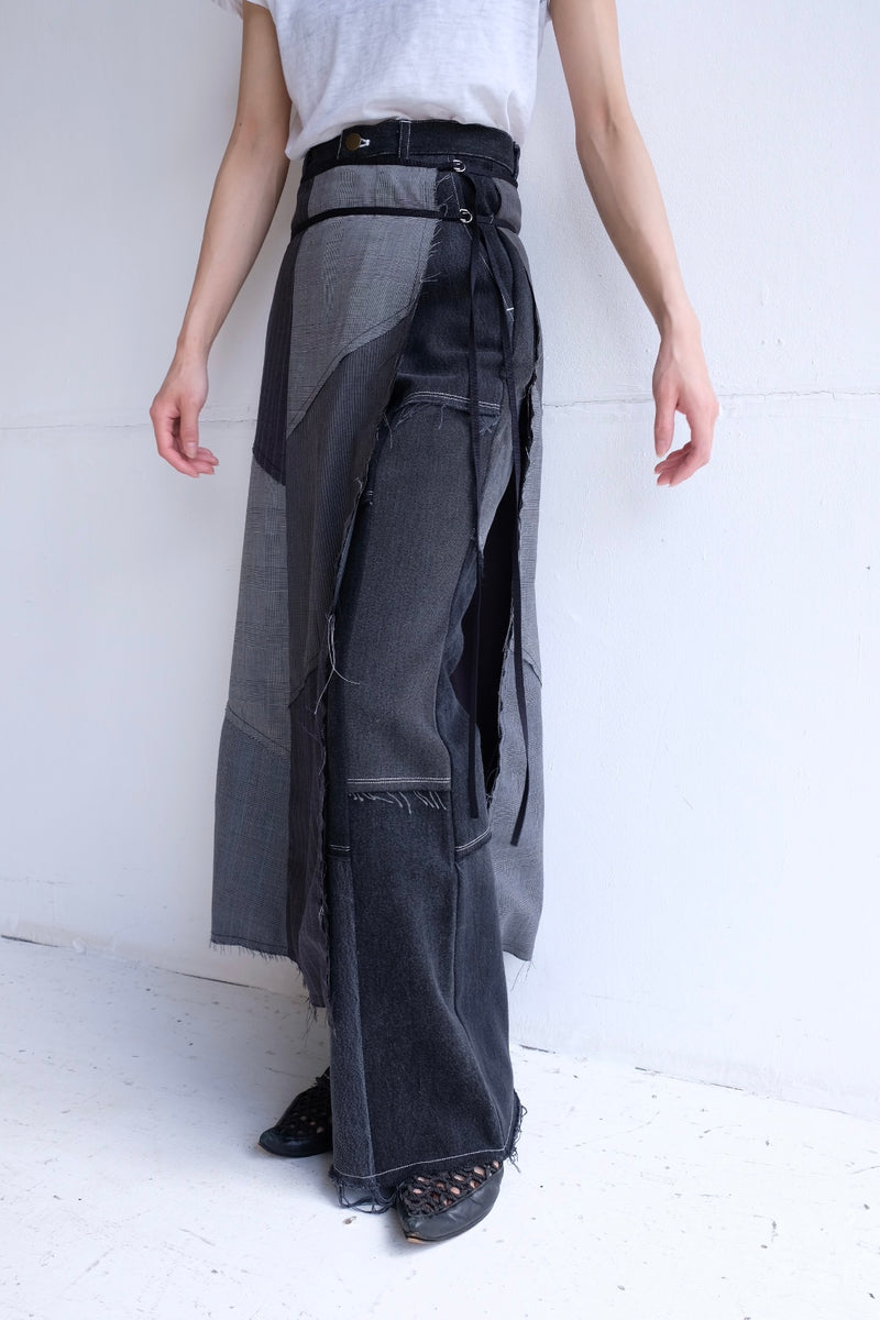 summer suit wrap skirt