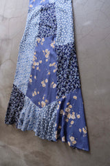 flower rayon long dress