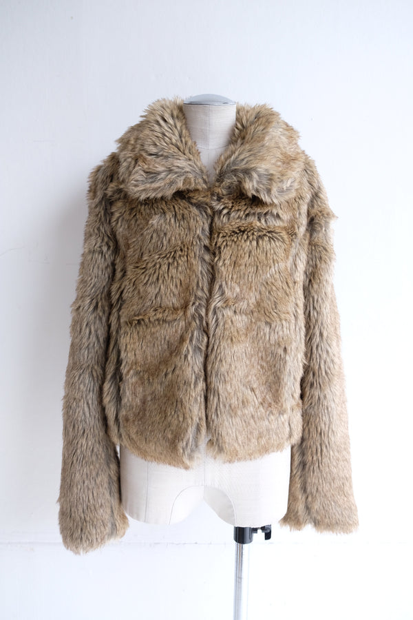 faux fur coat