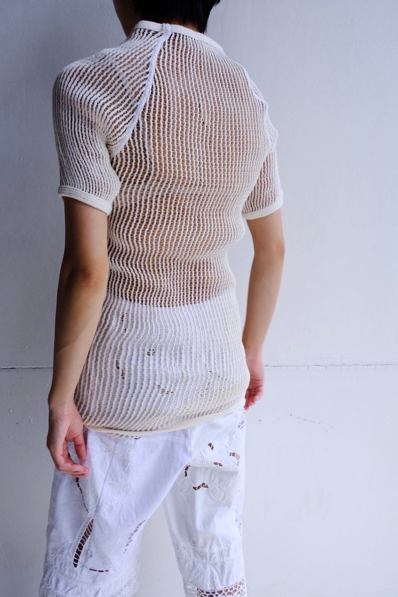 dead stock mesh T-shirt