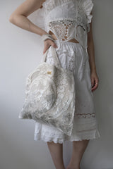 lace tote bag