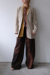 linen tailored jacket