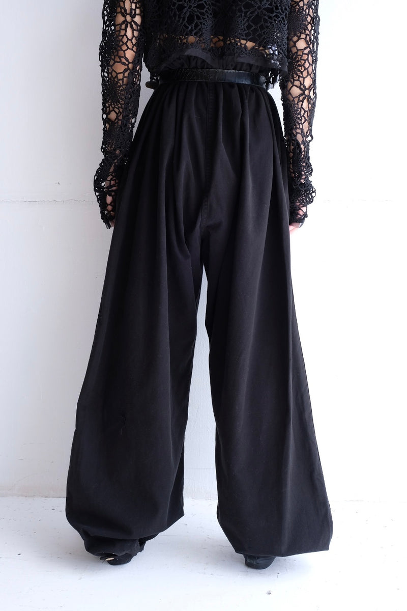 black snow pants