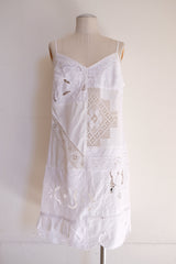 cutwork lace camisole dress