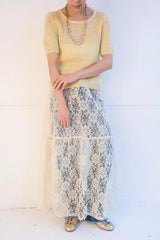 lace long skirt