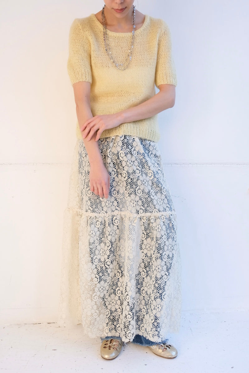 lace long skirt