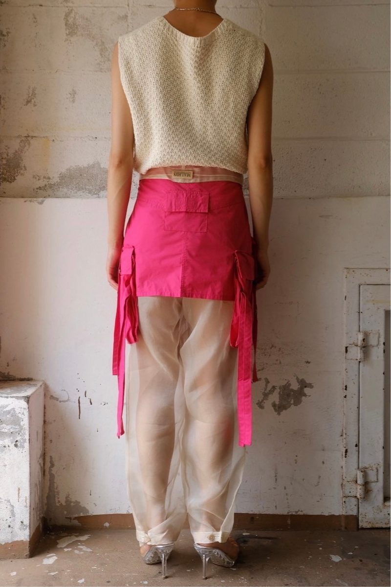 no sleeve knit vest