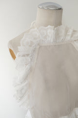 silk organdy lace camisole