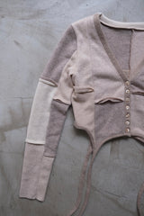 cashmere gater cardigan