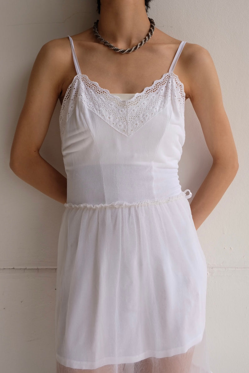 lace slip dress