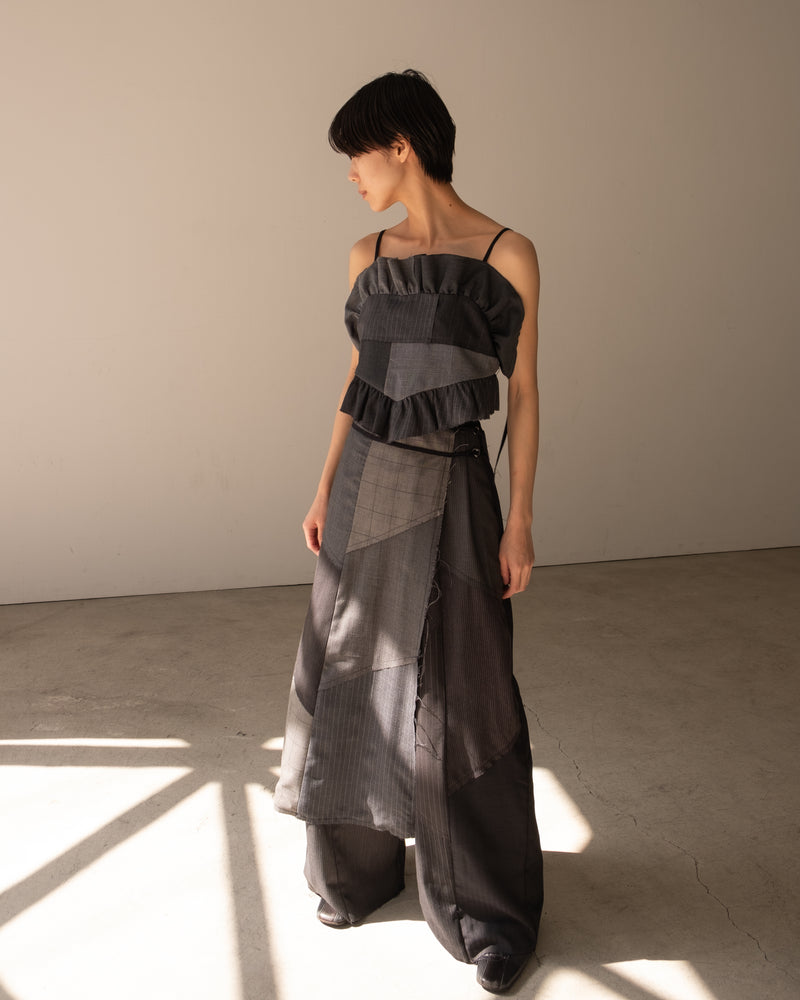 summer suit wrap skirt