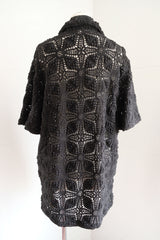 crochet lace shirt
