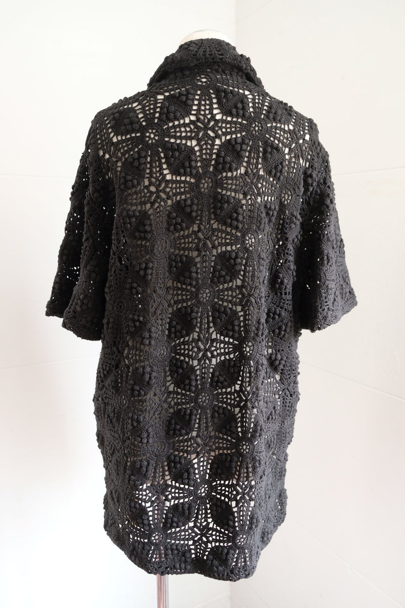 crochet lace shirt