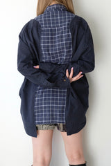 check shirring shirt