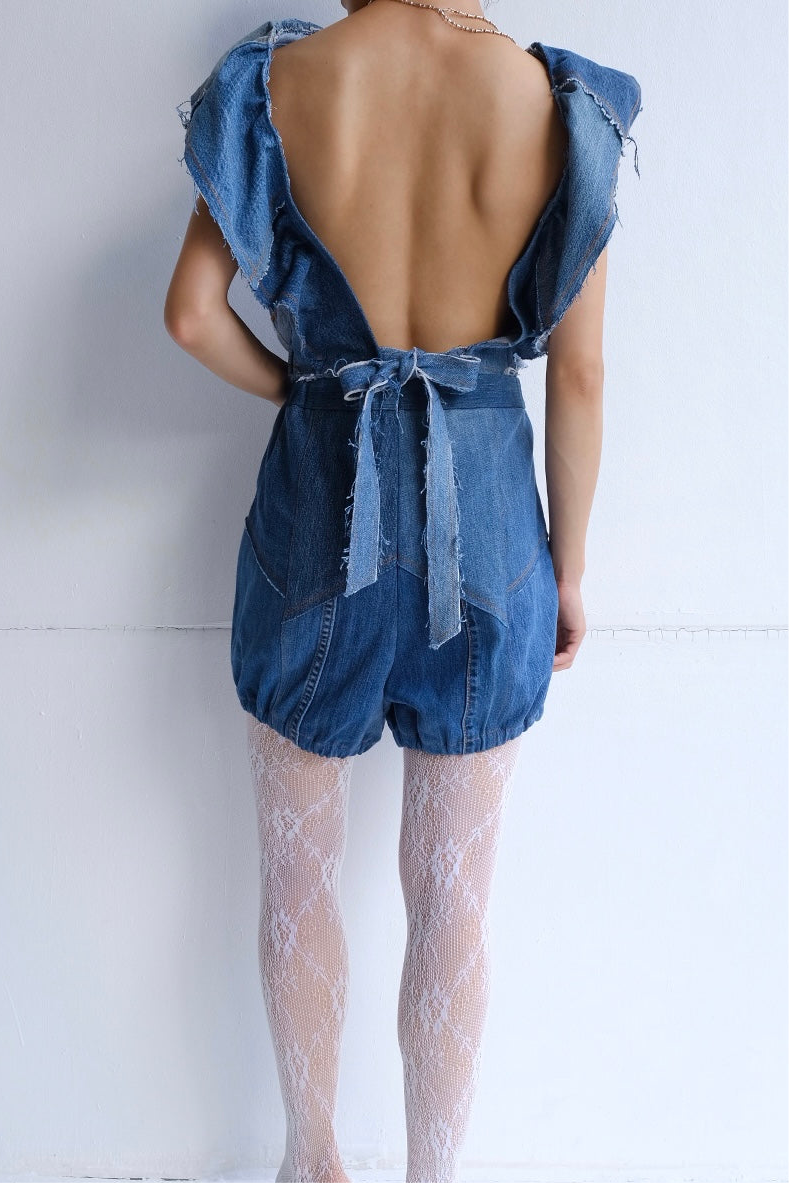 denim bloomer