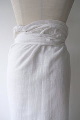 wrap long skirt