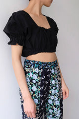 half sleeve short blouse