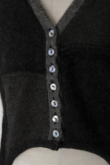 cashmere gater cardigan