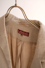 linen tailored jacket