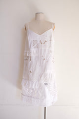 cutwork lace camisole dress
