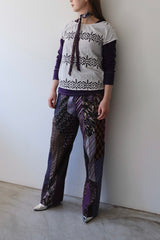 cutwork lace french sleeve tops