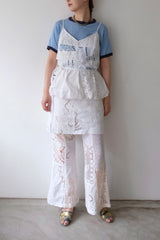 cutwork lace camisole dress