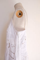 cutwork lace camisole dress