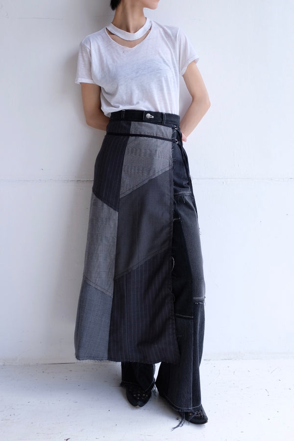 summer suit wrap skirt
