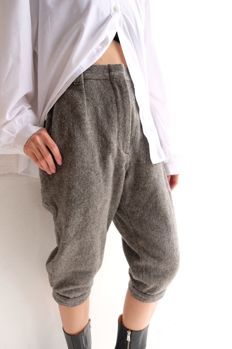 wool jockey pants