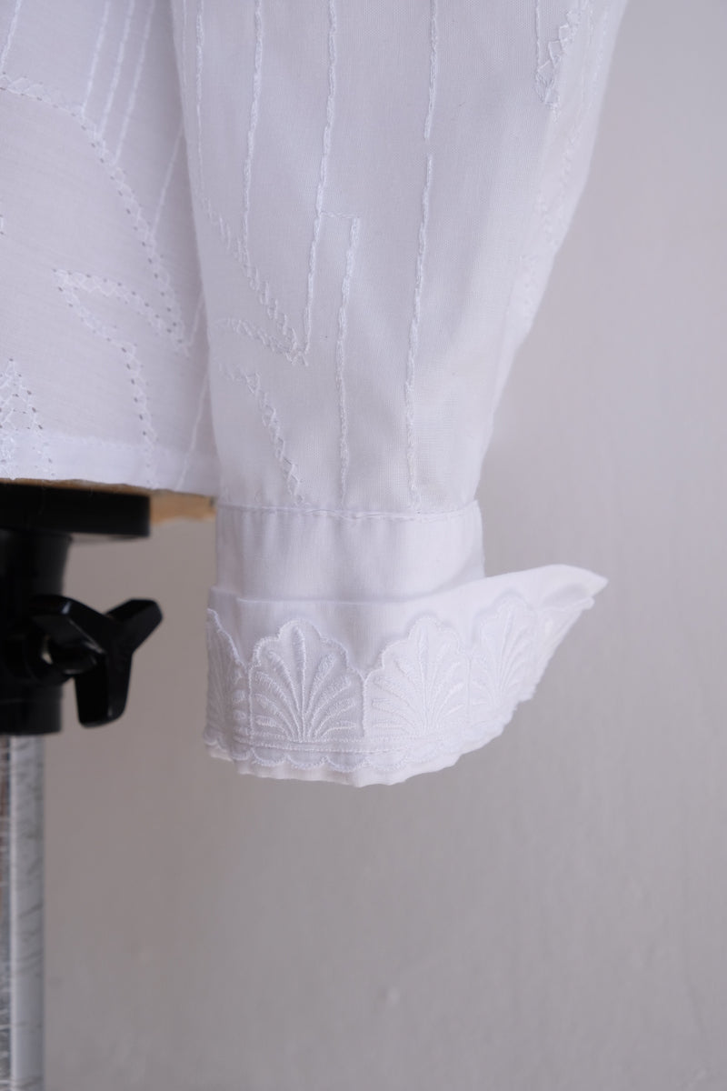 cotton embroidery blouse