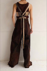 tuck wide pants /M