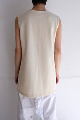 no sleeve long vest