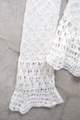 mohair knit cardigan